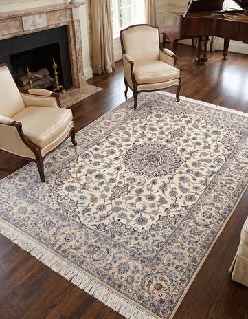 4' 8 x 7' 4 Nain Rug
