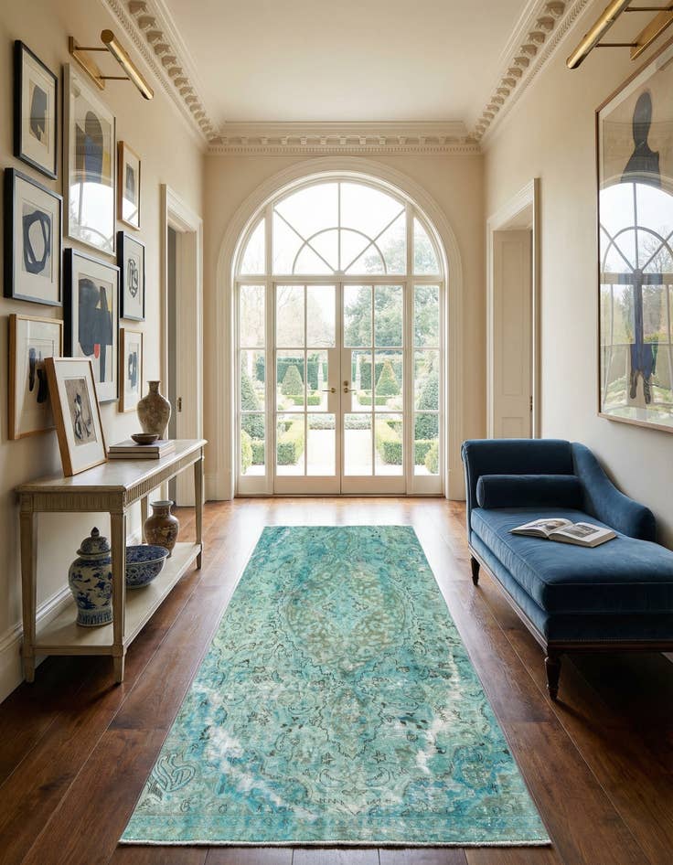 Detail image of 3' 8 x 10' 3 Vintage Royal Runner Rug