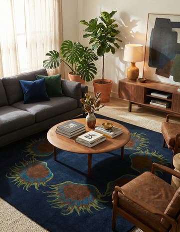 7' 6 x 7' 6 Luna Wool Square Rug