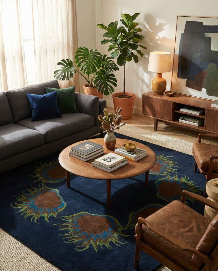 7' 6 x 7' 6 Luna Wool Square Rug
