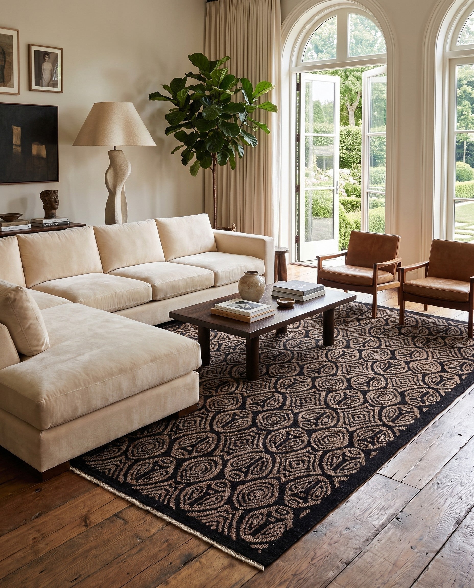8' 3 x 10' 4 Hand Knotted Darya Wool Rug