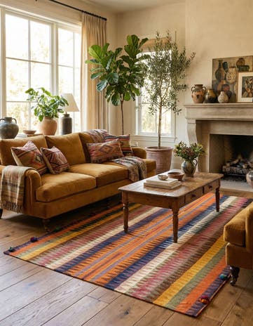 4' 8 x 6' 8 Jajim Rug