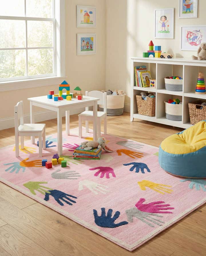 5' 3 x 7' 7 Easy-Clean Indoor / Outdoor Rug