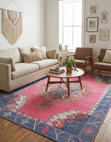 8' x 10' Washable Timeless Rug