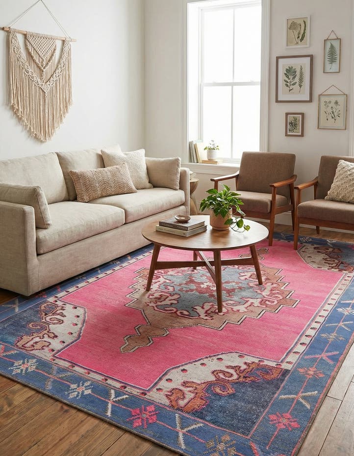 8' x 10' Washable Timeless Rug