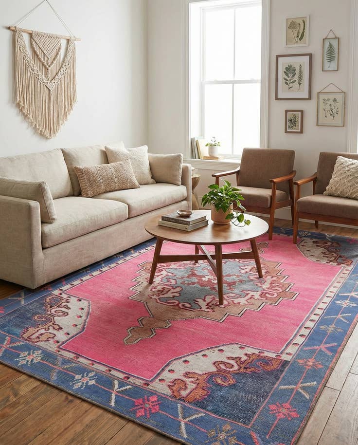 Detail image of 8' x 10' Washable Timeless Rug