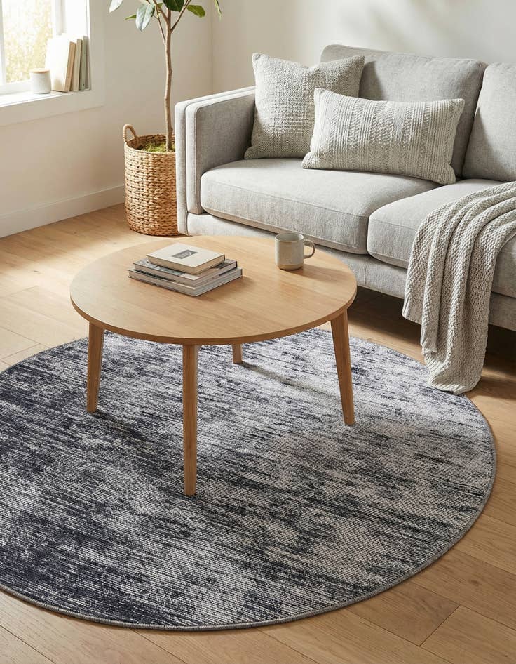 Detail image of  3' 6 x 3' 6 Asha Round Rug