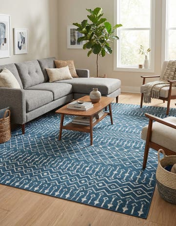10' x 13' Kasbah Trellis Rug