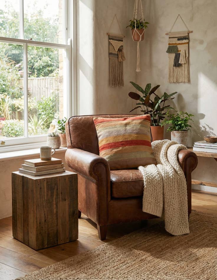 Detail image of 2' 5 x 2' 5  Hand Woven Pillow Wool Square Rug