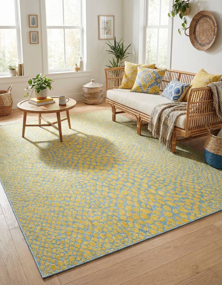 Detail image of 7' x 10'  Washable Jill Zarin Cape Town Indoor / Outdoor Rug