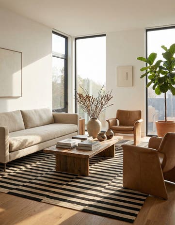 8' 7 x 11' 1 Hand Woven Kilim Modern Wool Rug