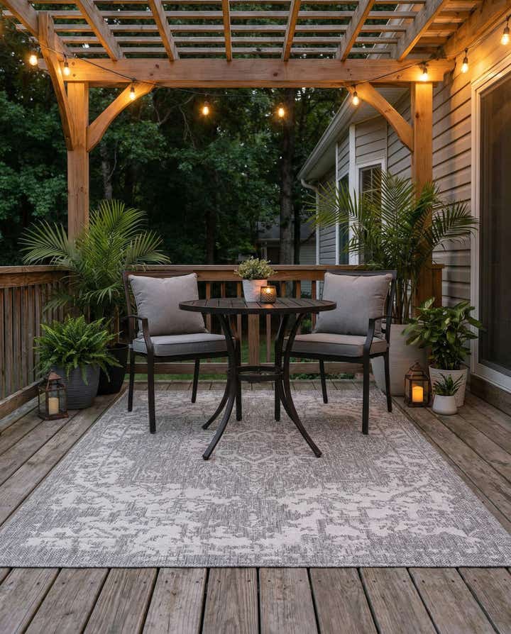 4' x 6' Easy-Clean Jill Zarin Dubai Indoor / Outdoor Rug