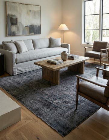 8' 8 x 12' 1 Hand Knotted Ultra Vintage Persian Wool Rug