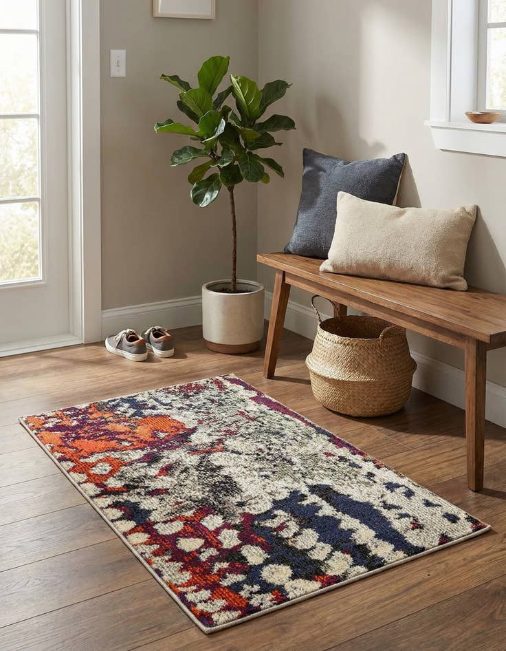 Detail image of  2' x 3'  Washable Haerfest Rug
