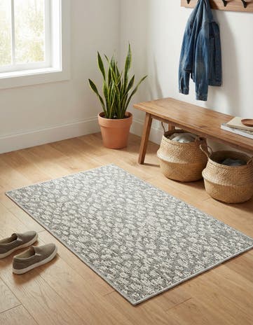 2' x 3' 1 Easy-Clean Safari Indoor / Outdoor Rug