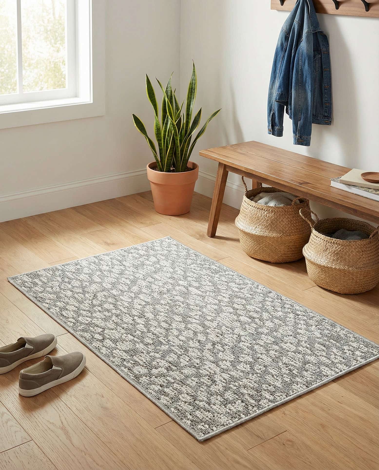 2' x 3' 1 Easy-Clean Safari Indoor / Outdoor Rug