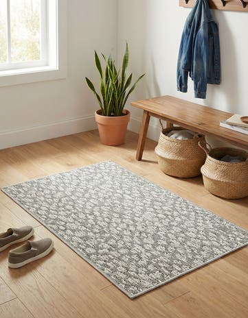 2' x 3' 1 Easy-Clean Safari Indoor / Outdoor Rug