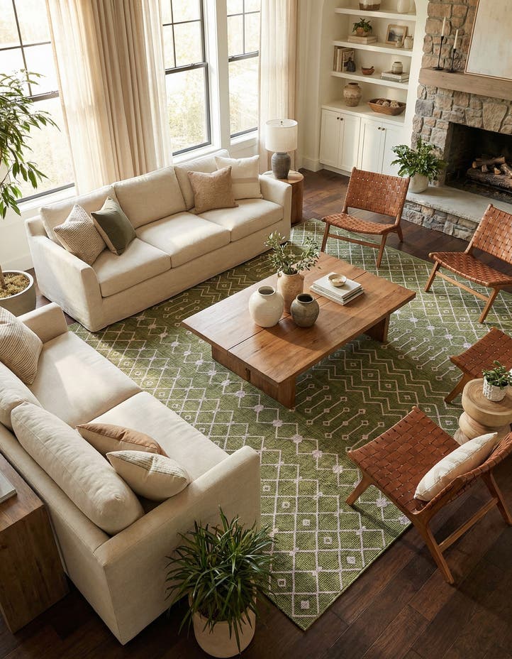 13' x 13' Easy-Clean Lattice Indoor / Outdoo...
