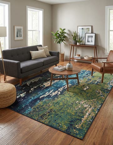 9' x 12' 2 Washable Hyacinth Rug
