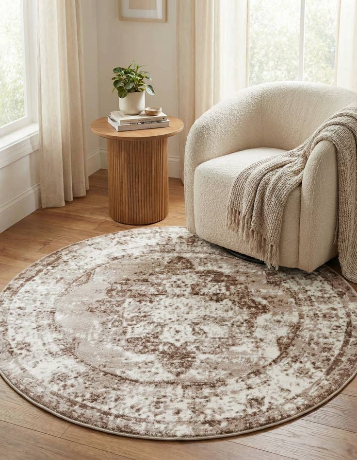 Detail image of  4' x 4' Monte Carlo Round Rug