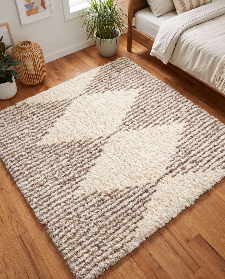 8' x 8' Infinity Shag Square Rug
