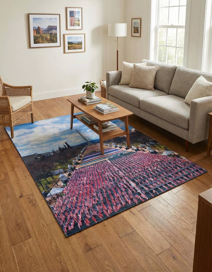 Detail image of 5' 3 x 7' 3 Capitol Rug