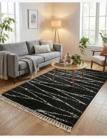 5' 3 x 8' Serenity Shag Rug