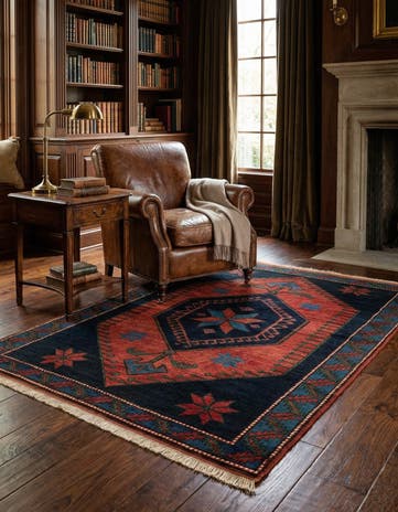 4' 8 x 6' 2 Kazak Rug