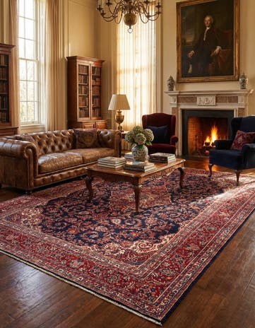 8' 8 x 12' Hamedan Rug