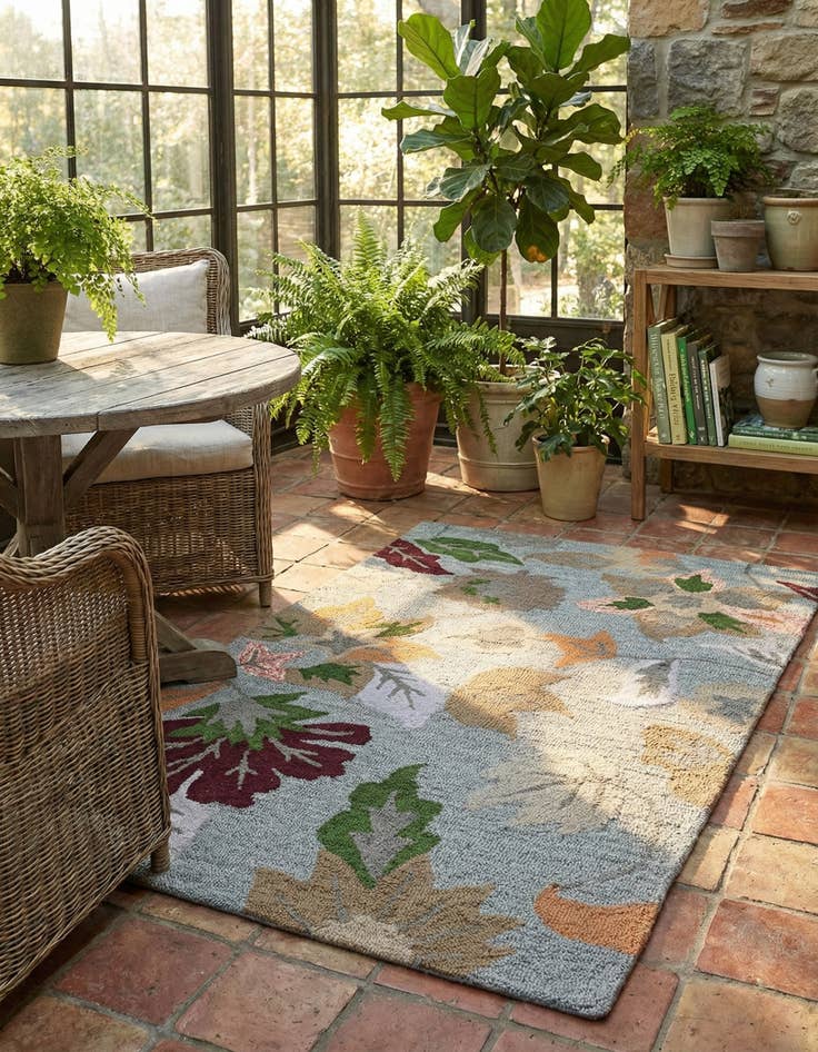 Detail image of 3' 1 x 5' Agra Rug