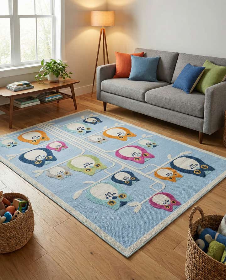 5' 3 x 7' 7 Easy-Clean Indoor / Outdoor Rug