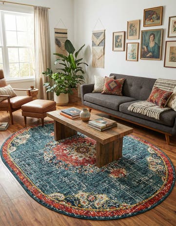 7' 10 x 10' Madeline Oval Rug