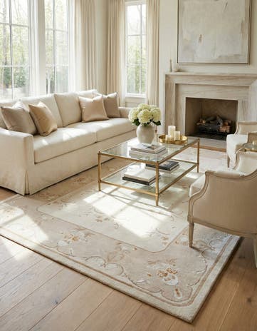 6' 8 x 10' 1 Hand Knotted Darya Rug