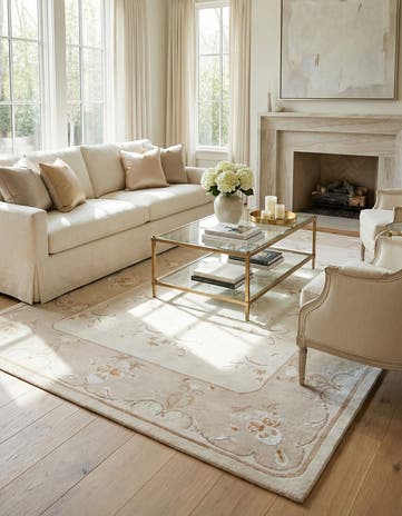 6' 8 x 10' 1 Hand Knotted Darya Rug