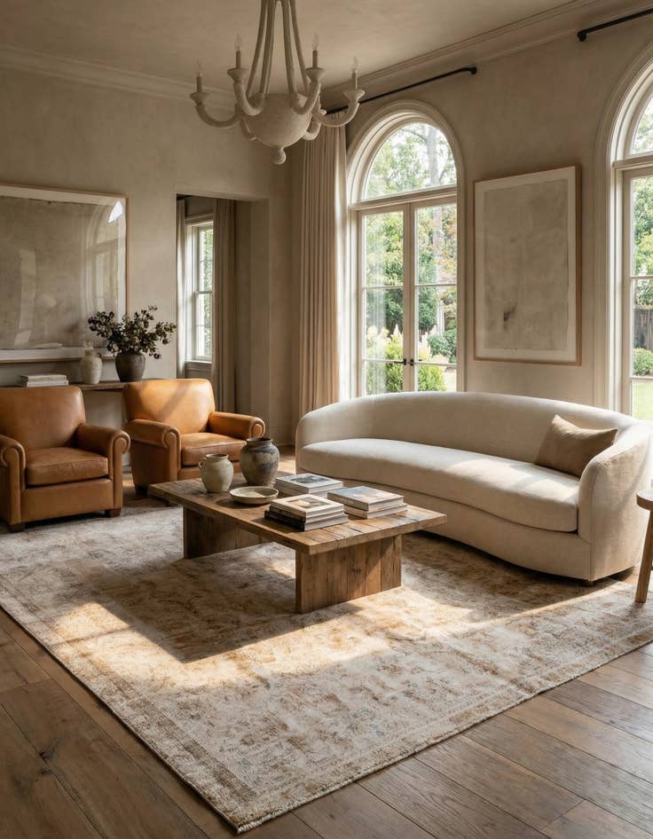 Detail image of  7' 1 x 10' 6  Hand Knotted Ultra Vintage Persian Wool Rug