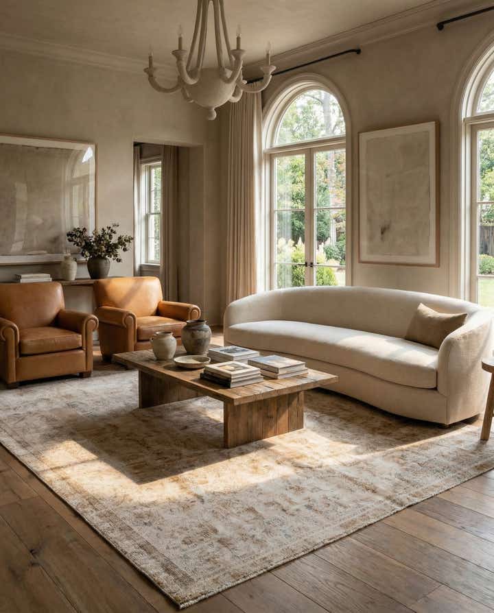 7' 1 x 10' 6 Hand Knotted Ultra Vintage Persian Wool Rug