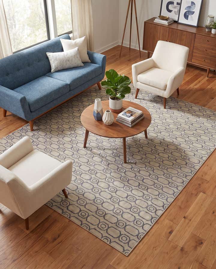 10' x 10' Vogue Geo Square Rug
