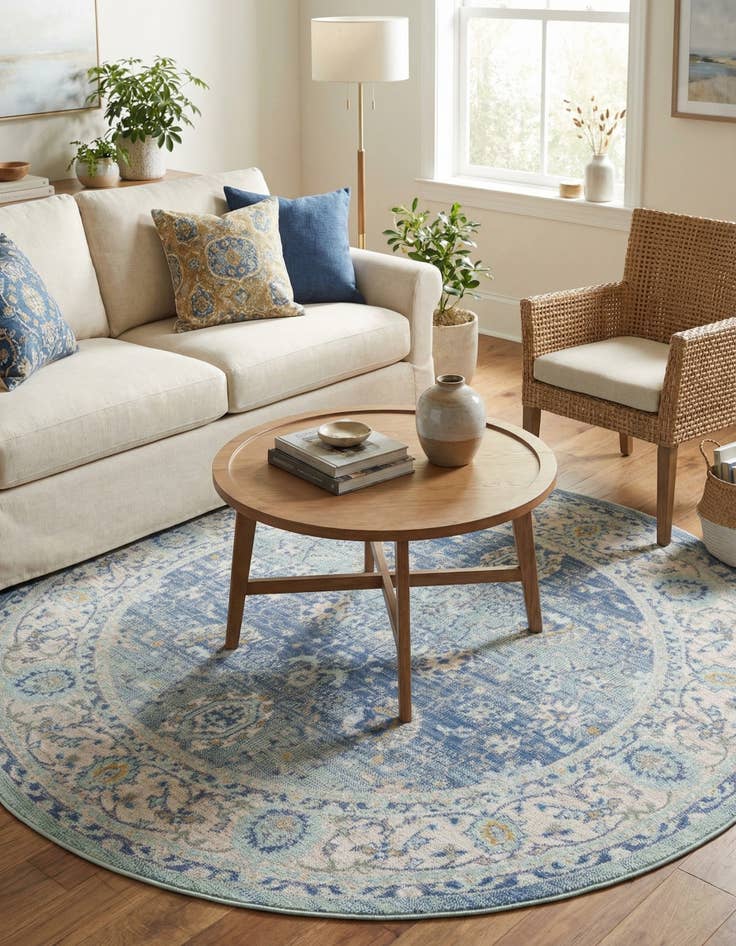 Detail image of 5' x 5' Whitney Round Rug