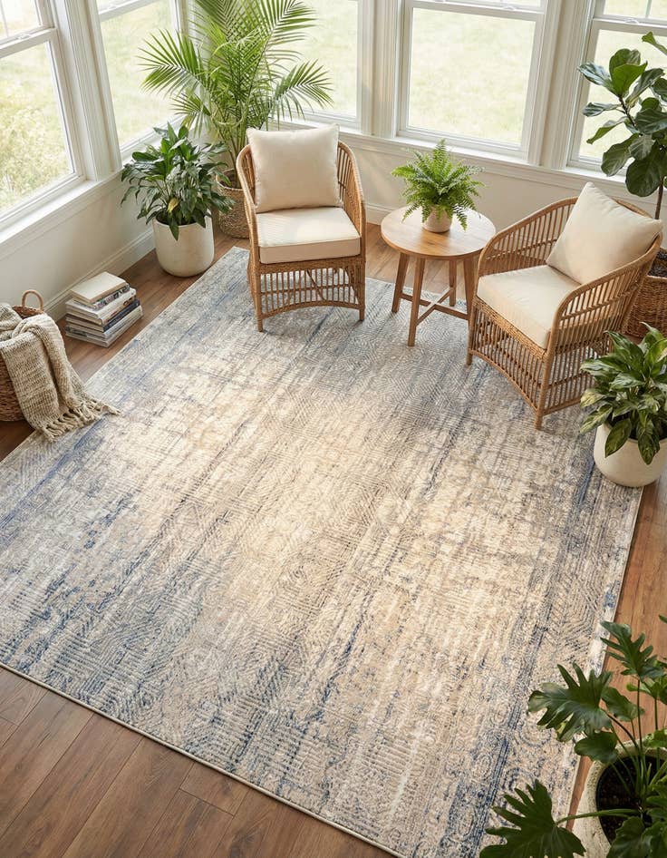 Detail image of 7' 10 x 7' 10 Deepa Square Rug