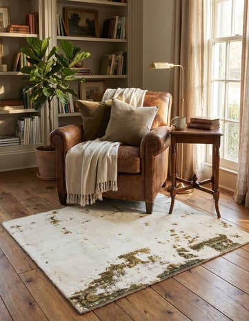 3' 2 x 4' Hand Knotted Ultra Vintage Persian Wool Rug