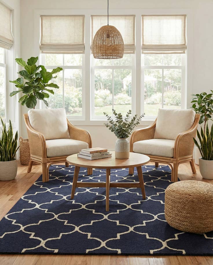 Detail image of 5' x 8' Luna Rug