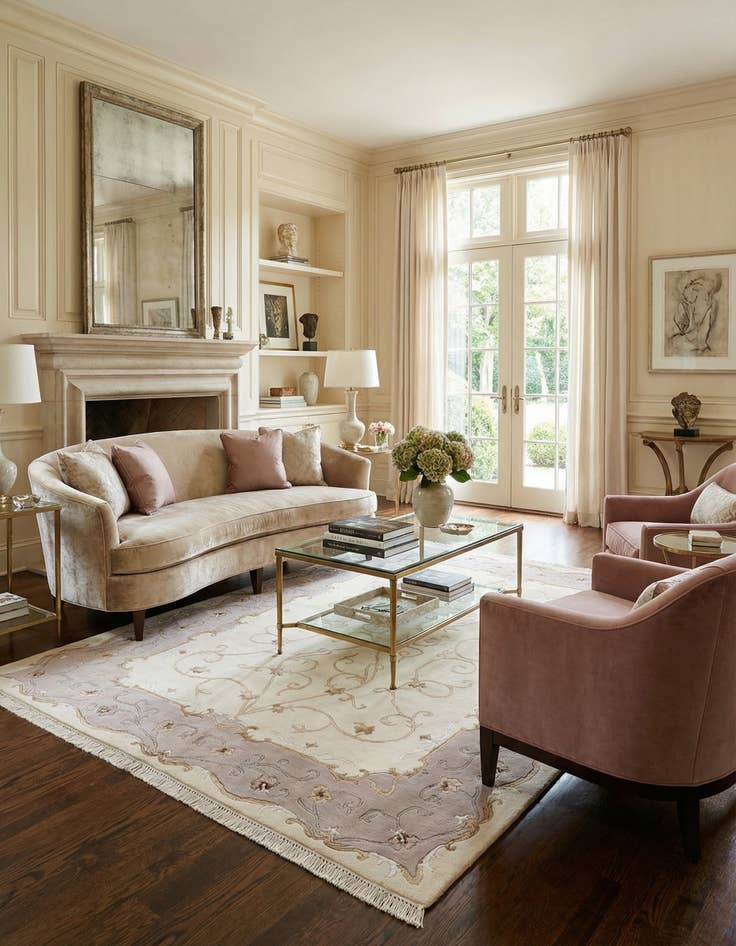 Detail image of 5' 1 x 6' 6 Darya Rug