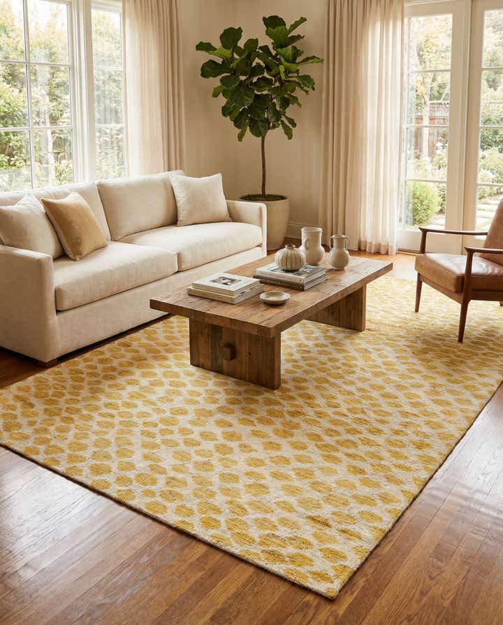 6' 2 x 9' 2 Hand Knotted Moroccan Wool Rug