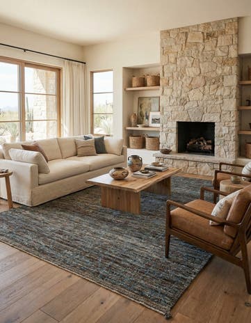 10' 10 x 13' 10 Hand Knotted Beni Marok Rug