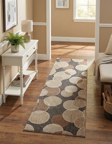 2' 2 x 6' 9 Washable Theia Runner Rug