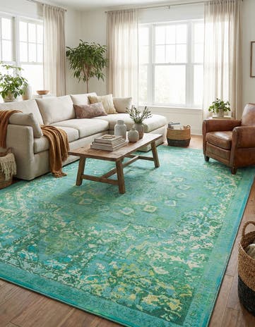 10' 6 x 13' Washable Francesca Rug