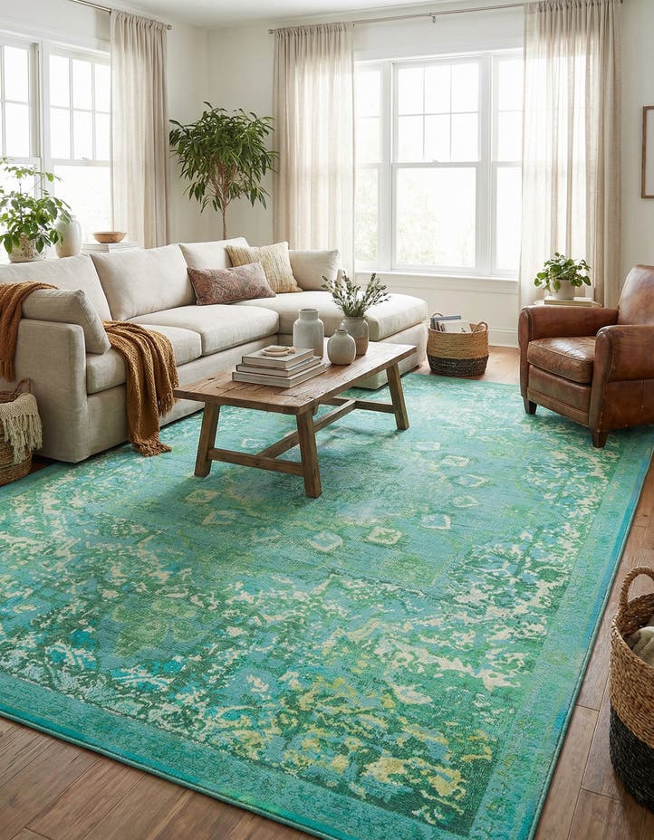 10' 6 x 13' Washable Francesca Rug