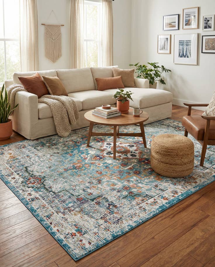 Detail image of 7' 10 x 11' Amulet Rug