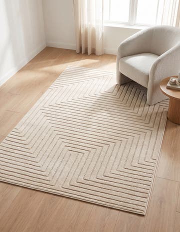 Ivory Contour Rug