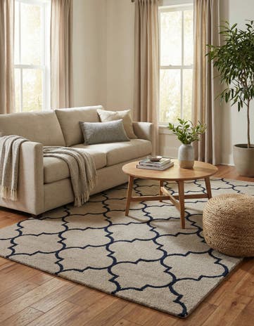 5' x 7' 10 Luna Wool Rug
